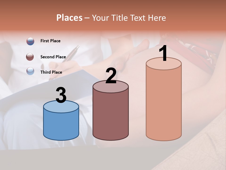 Joy Relaxing Belly PowerPoint Template