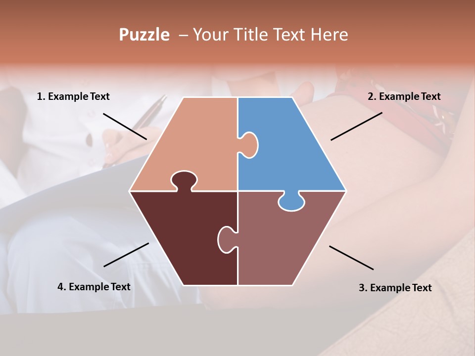 Joy Relaxing Belly PowerPoint Template