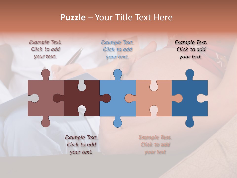 Joy Relaxing Belly PowerPoint Template