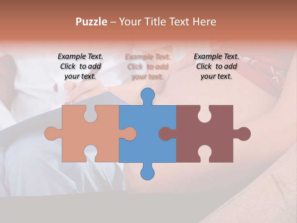 Joy Relaxing Belly PowerPoint Template