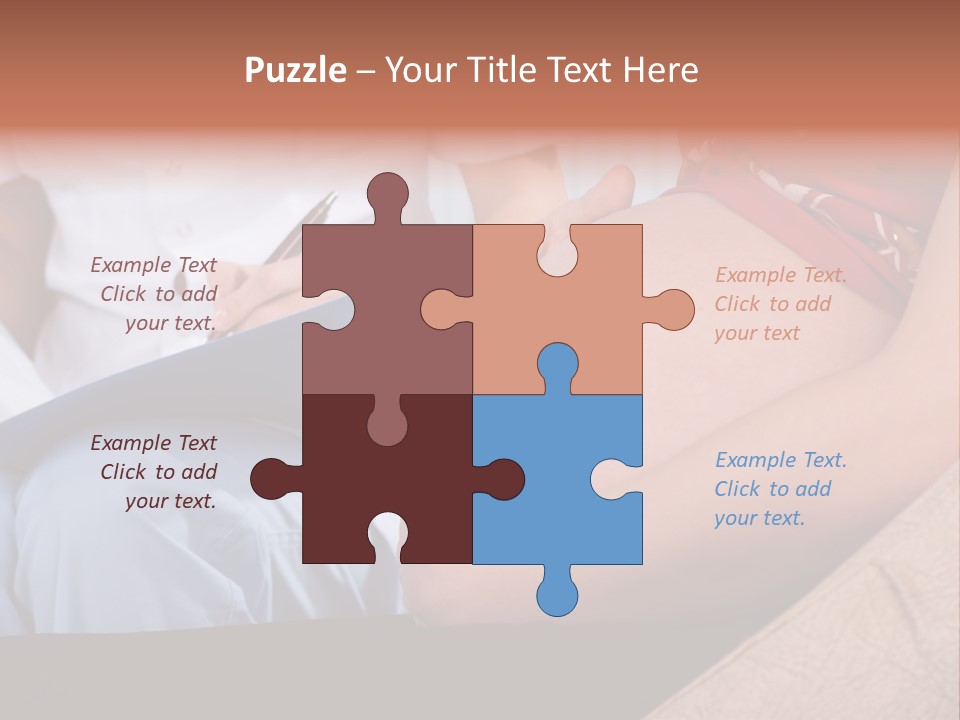 Joy Relaxing Belly PowerPoint Template