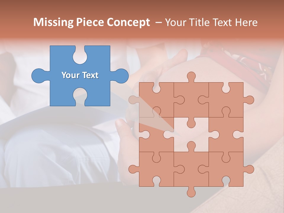 Joy Relaxing Belly PowerPoint Template