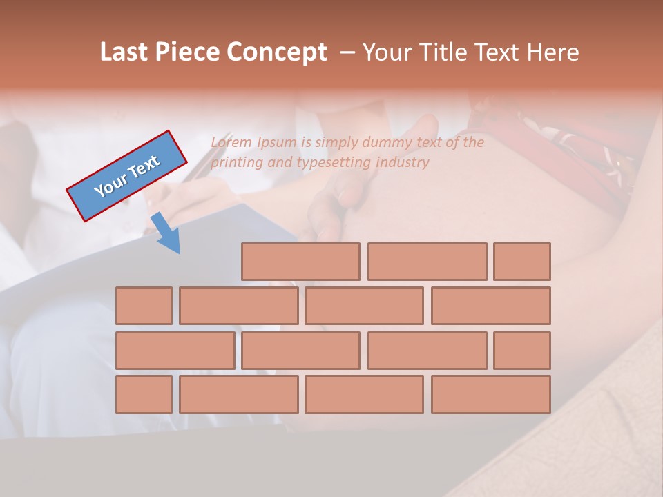 Joy Relaxing Belly PowerPoint Template