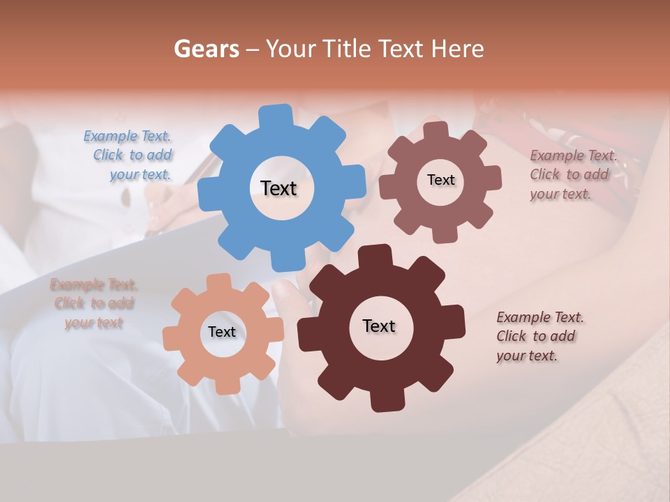 Joy Relaxing Belly PowerPoint Template