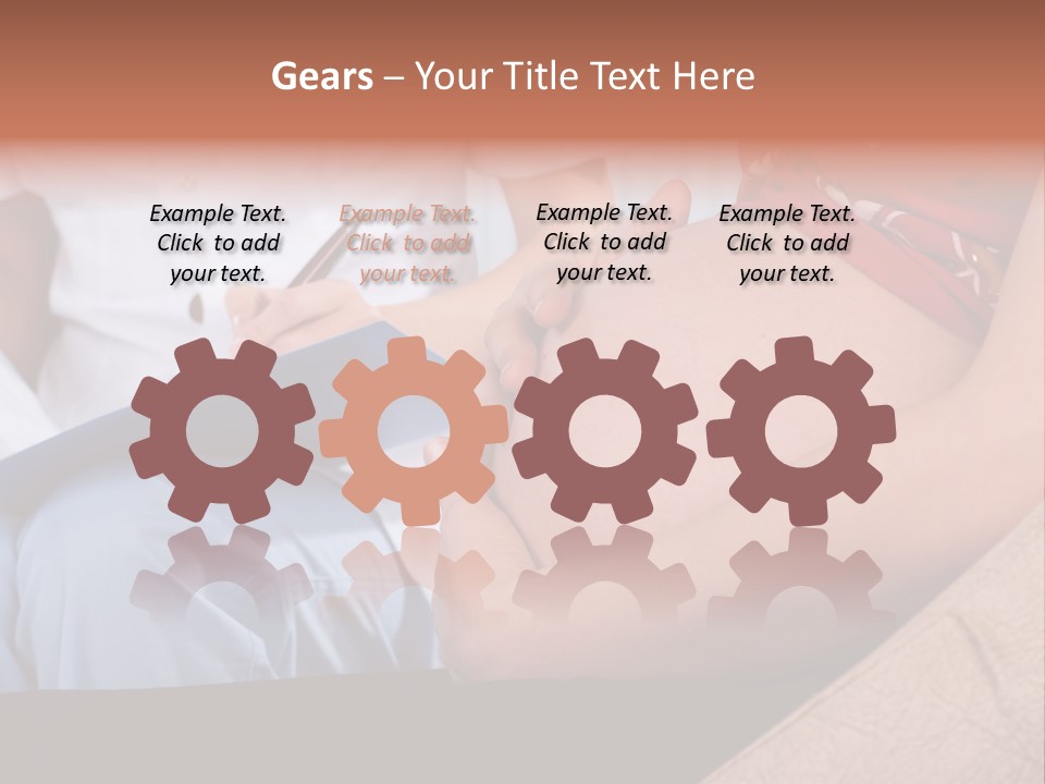 Joy Relaxing Belly PowerPoint Template