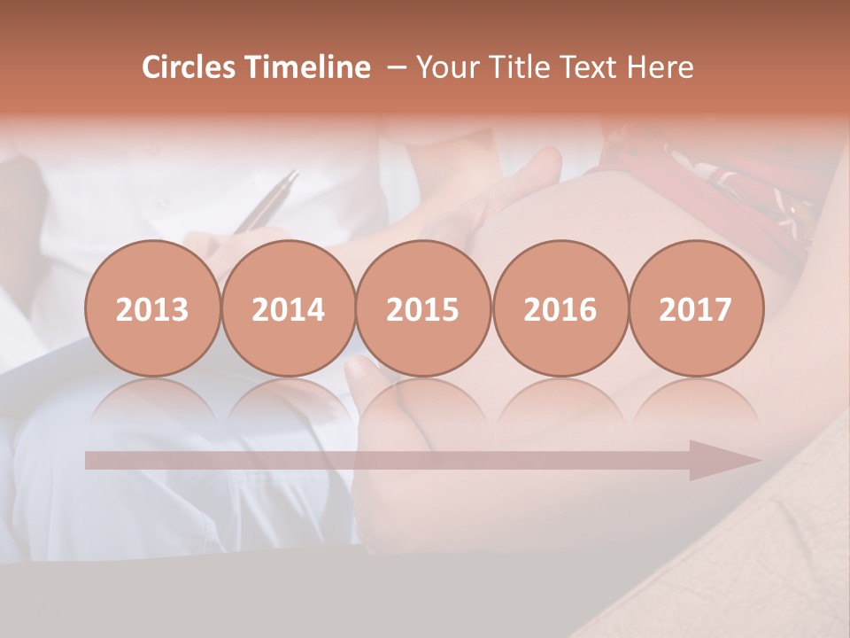 Joy Relaxing Belly PowerPoint Template