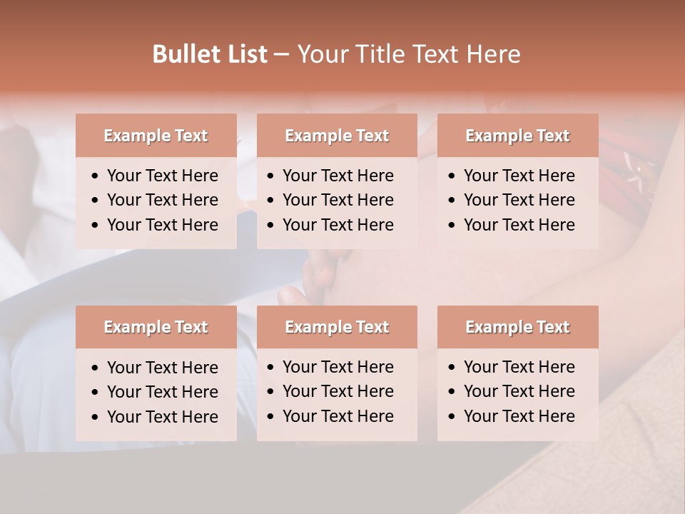 Joy Relaxing Belly PowerPoint Template