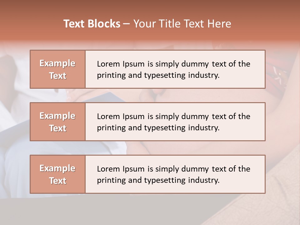 Joy Relaxing Belly PowerPoint Template