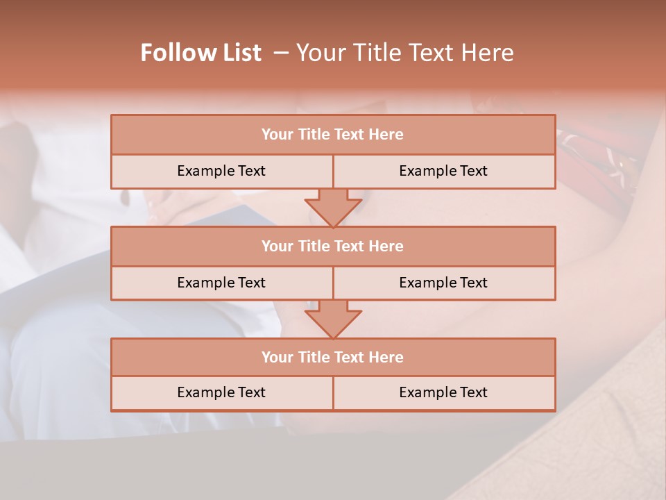 Joy Relaxing Belly PowerPoint Template