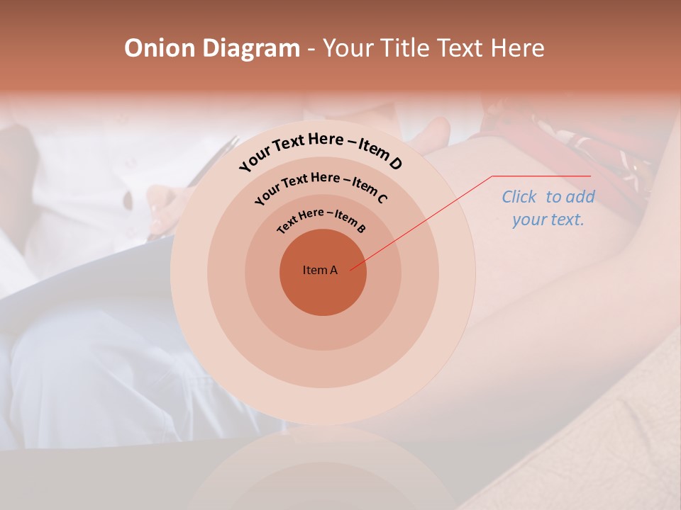 Joy Relaxing Belly PowerPoint Template