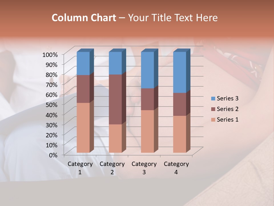 Joy Relaxing Belly PowerPoint Template