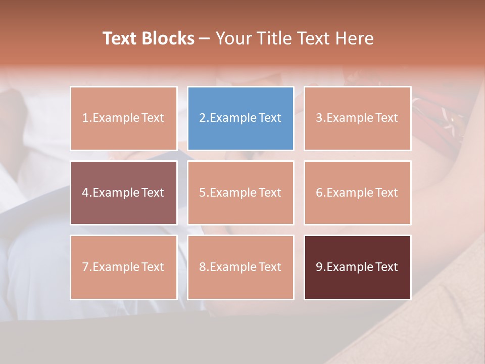 Joy Relaxing Belly PowerPoint Template