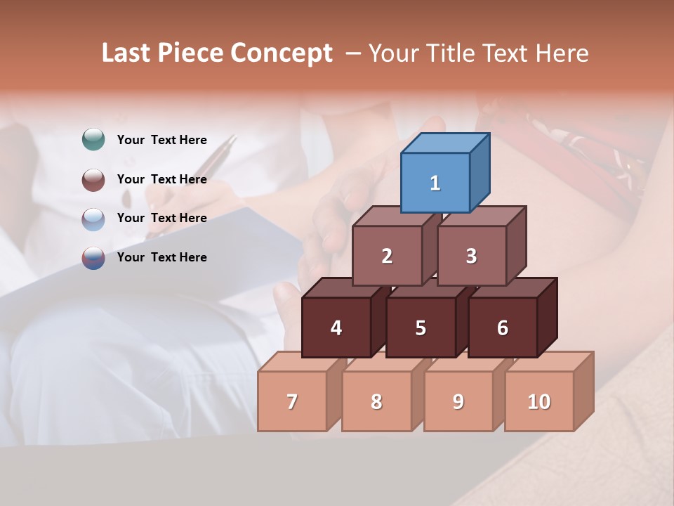 Joy Relaxing Belly PowerPoint Template