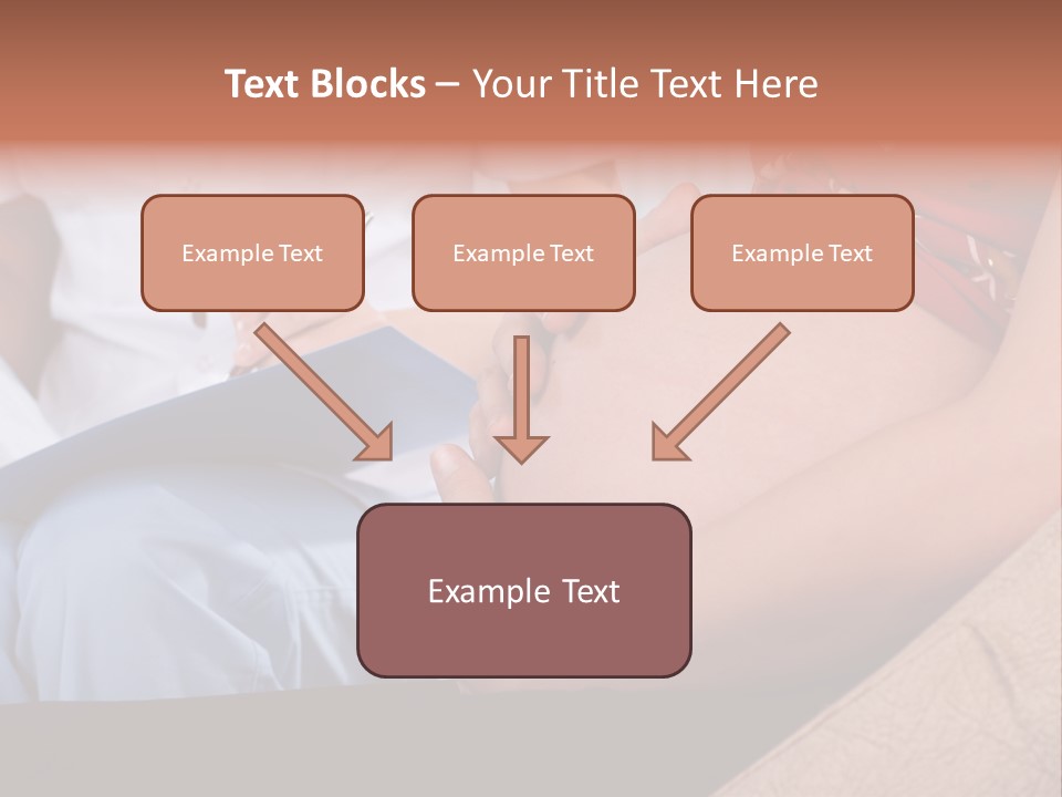 Joy Relaxing Belly PowerPoint Template