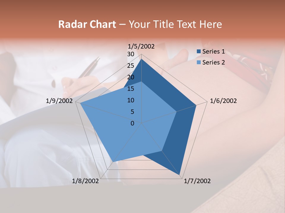 Joy Relaxing Belly PowerPoint Template