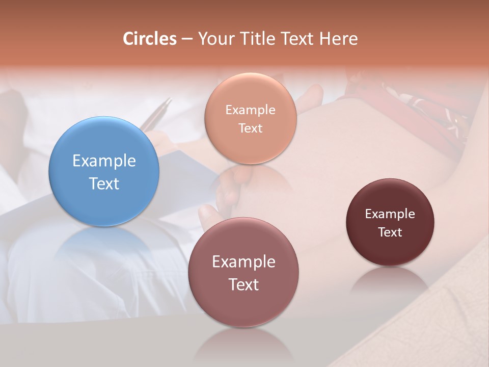 Joy Relaxing Belly PowerPoint Template