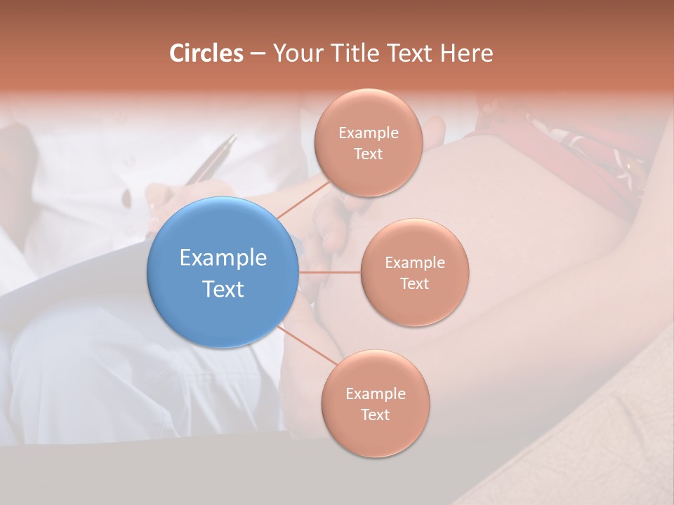 Joy Relaxing Belly PowerPoint Template