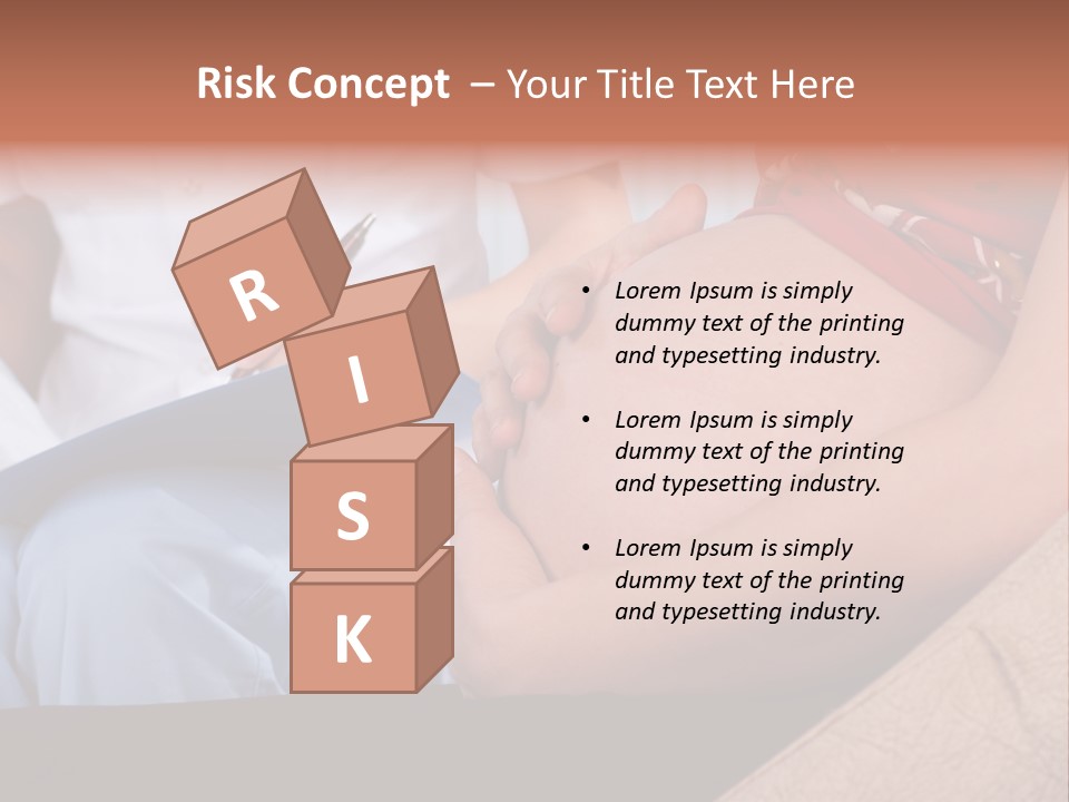 Joy Relaxing Belly PowerPoint Template