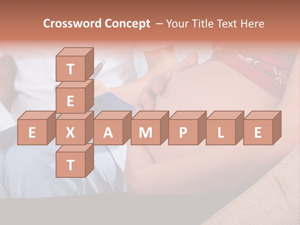 Joy Relaxing Belly PowerPoint Template