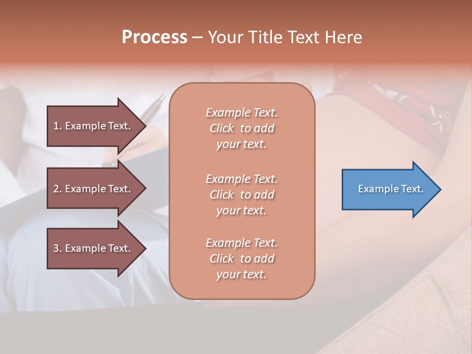 Joy Relaxing Belly PowerPoint Template