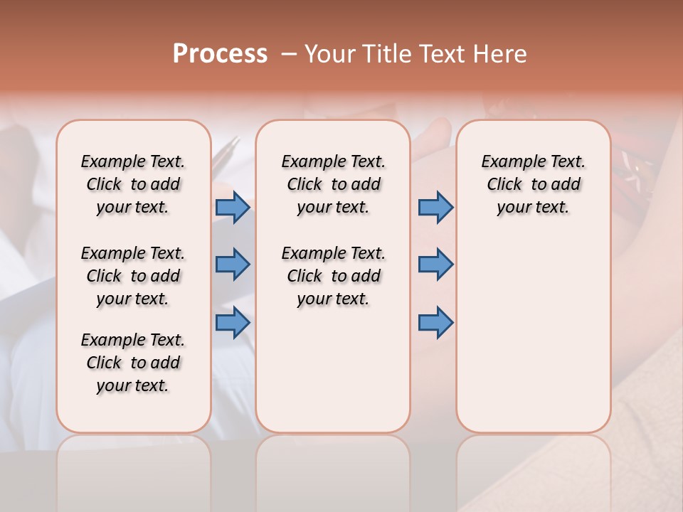 Joy Relaxing Belly PowerPoint Template