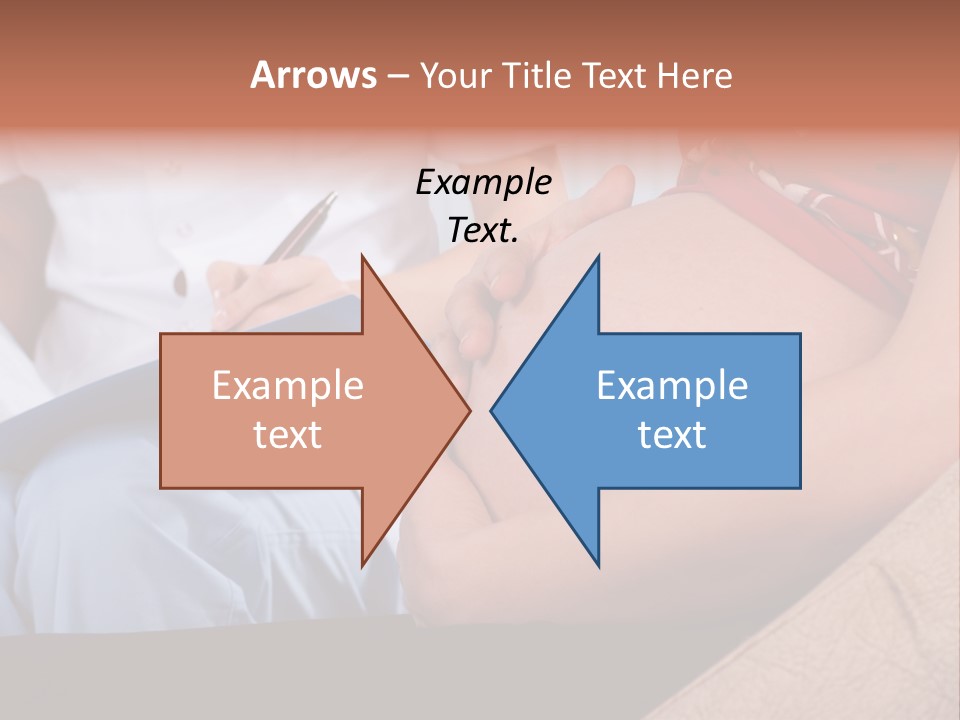 Joy Relaxing Belly PowerPoint Template