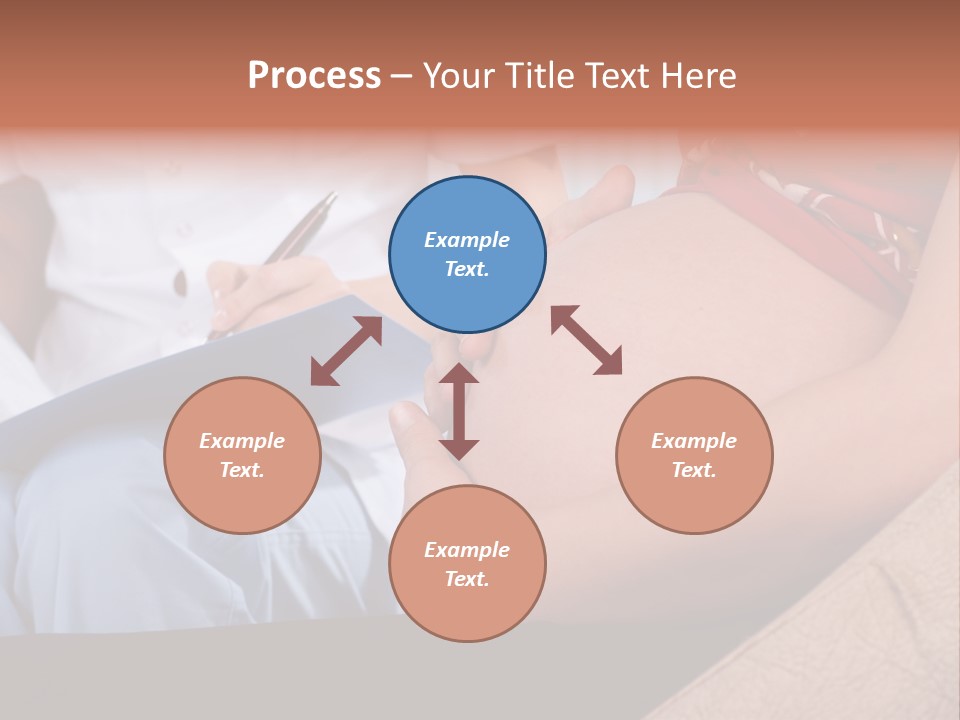 Joy Relaxing Belly PowerPoint Template
