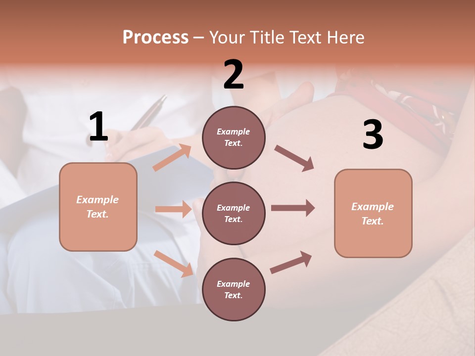 Joy Relaxing Belly PowerPoint Template