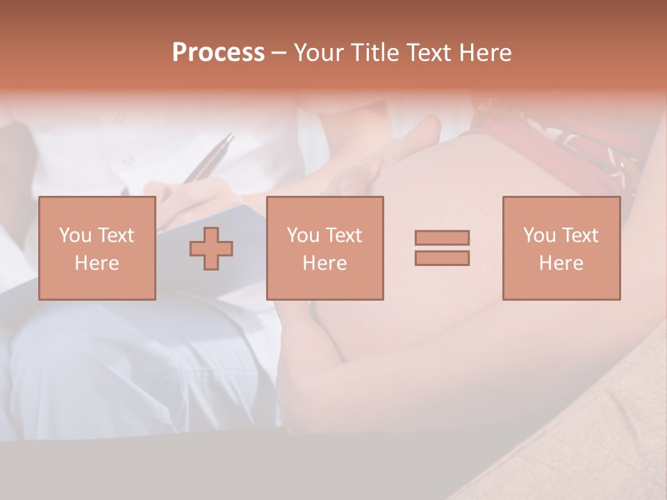 Joy Relaxing Belly PowerPoint Template