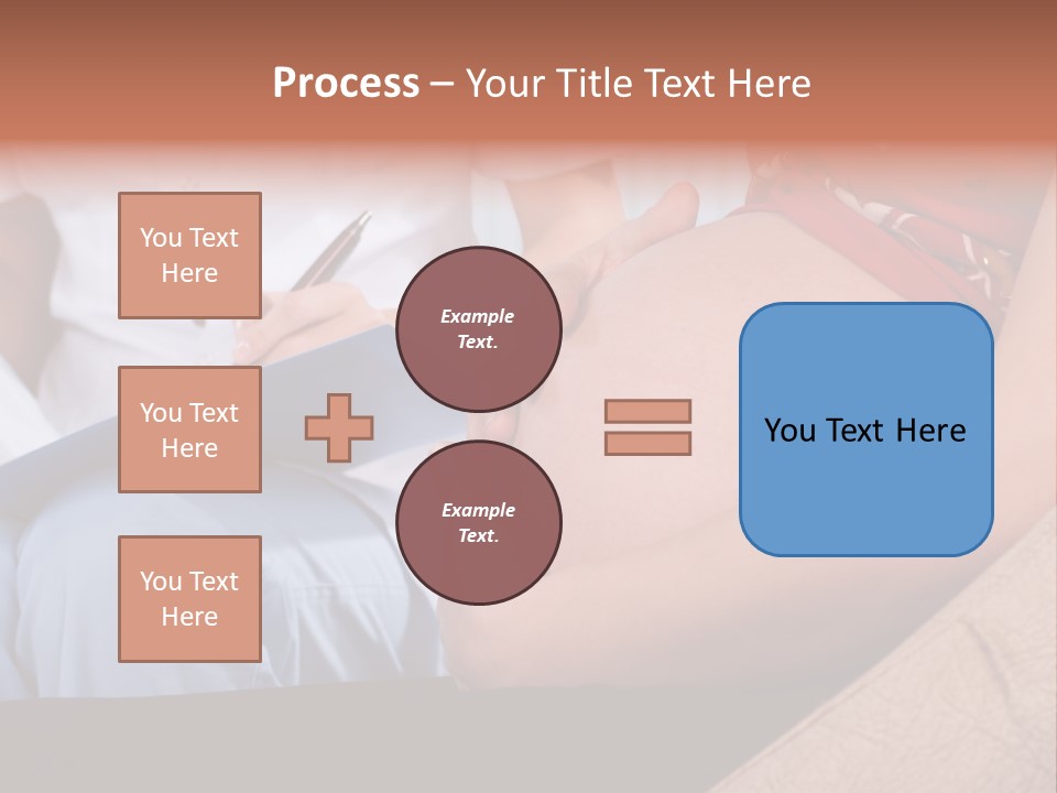 Joy Relaxing Belly PowerPoint Template