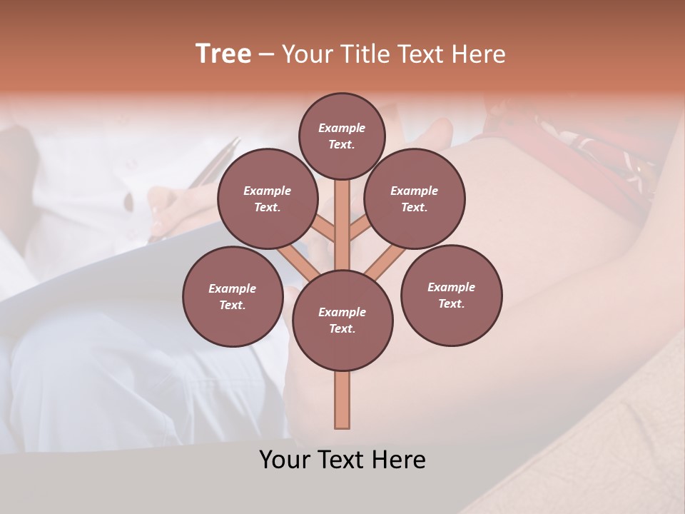 Joy Relaxing Belly PowerPoint Template