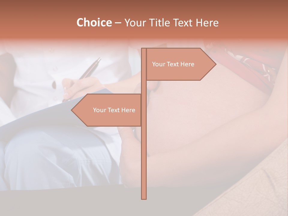 Joy Relaxing Belly PowerPoint Template