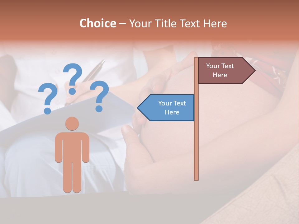 Joy Relaxing Belly PowerPoint Template