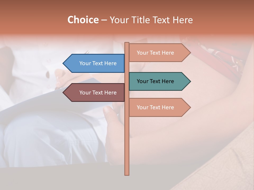 Joy Relaxing Belly PowerPoint Template