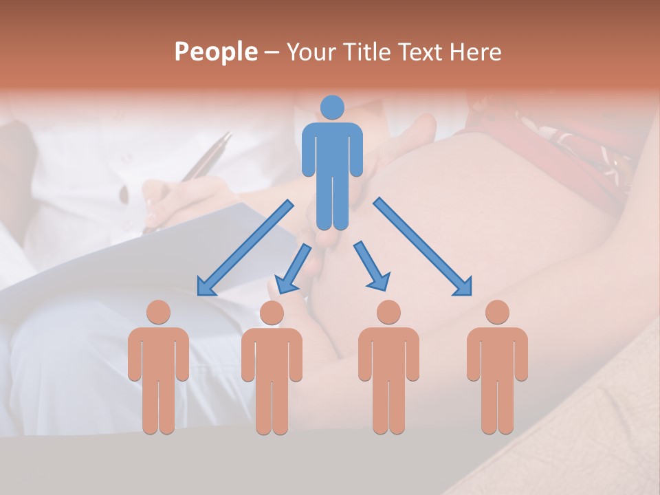 Joy Relaxing Belly PowerPoint Template