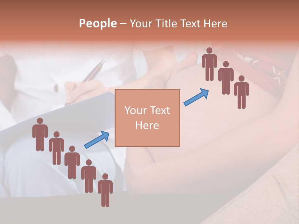 Joy Relaxing Belly PowerPoint Template