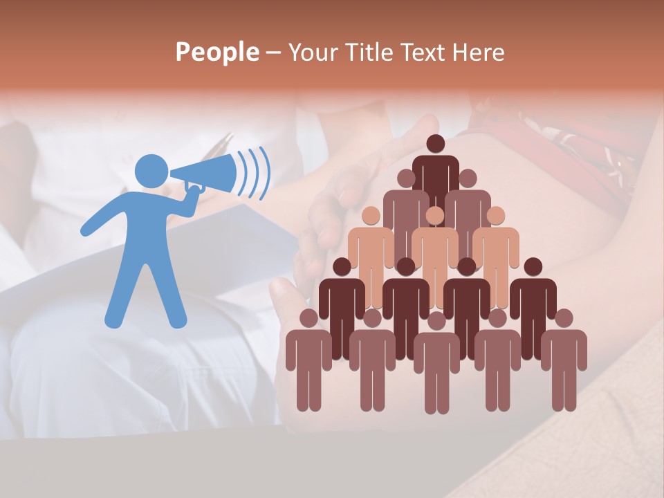 Joy Relaxing Belly PowerPoint Template