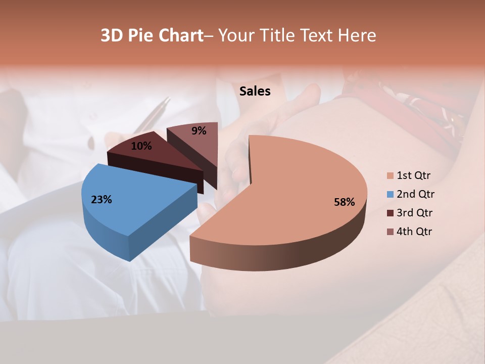 Joy Relaxing Belly PowerPoint Template