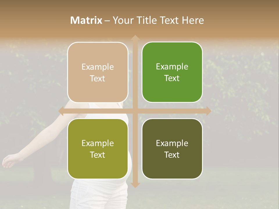 Joy Relaxing Belly PowerPoint Template