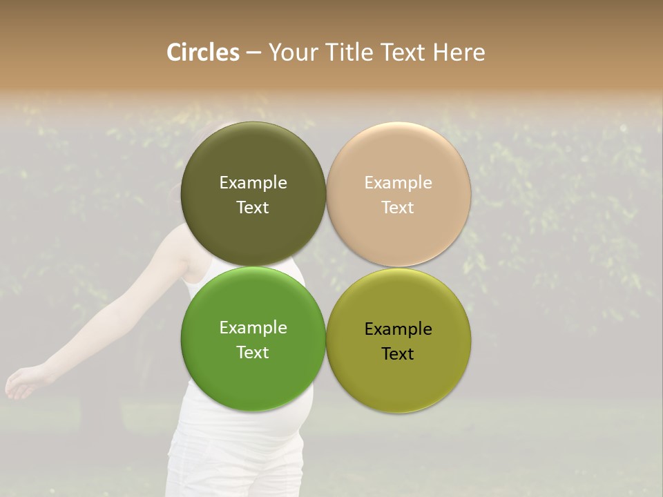 Joy Relaxing Belly PowerPoint Template