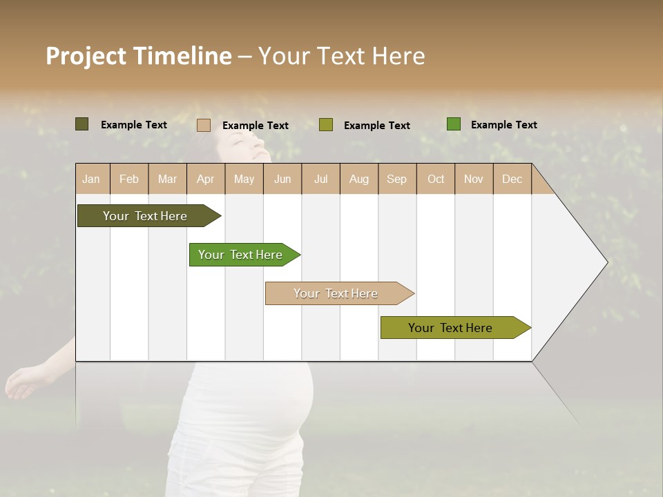 Joy Relaxing Belly PowerPoint Template