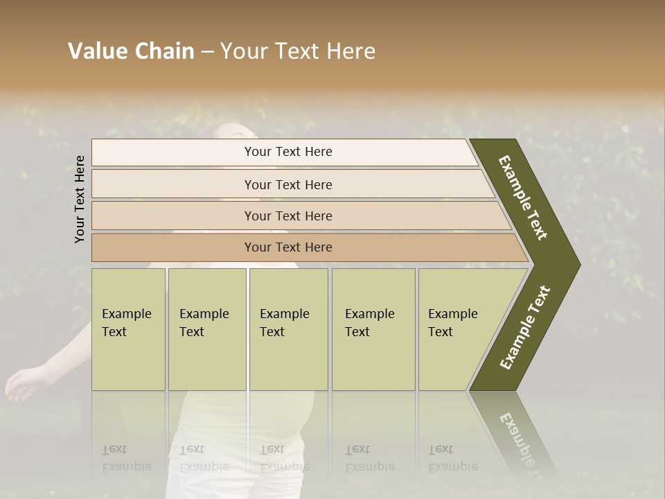Joy Relaxing Belly PowerPoint Template