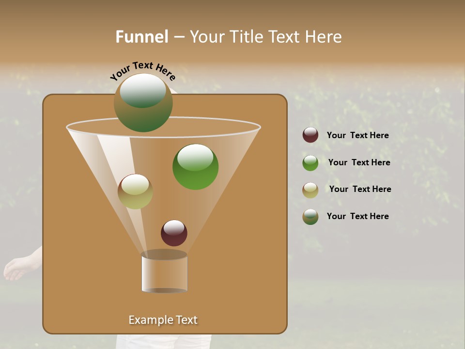 Joy Relaxing Belly PowerPoint Template