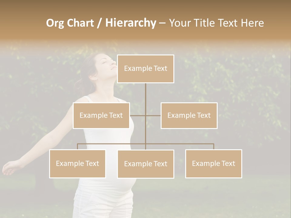 Joy Relaxing Belly PowerPoint Template
