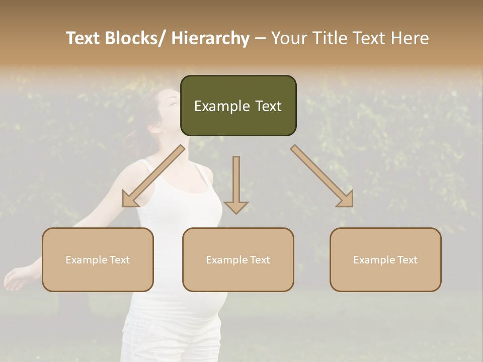 Joy Relaxing Belly PowerPoint Template