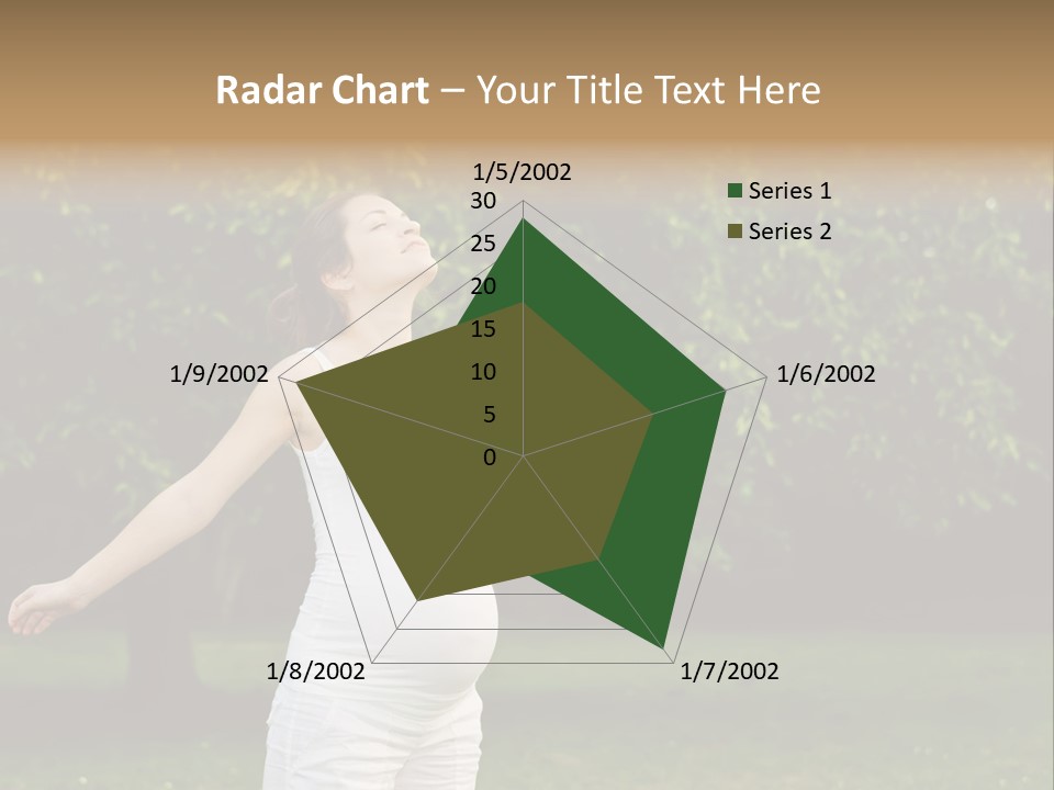 Joy Relaxing Belly PowerPoint Template