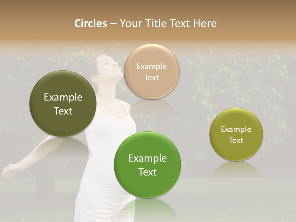 Joy Relaxing Belly PowerPoint Template