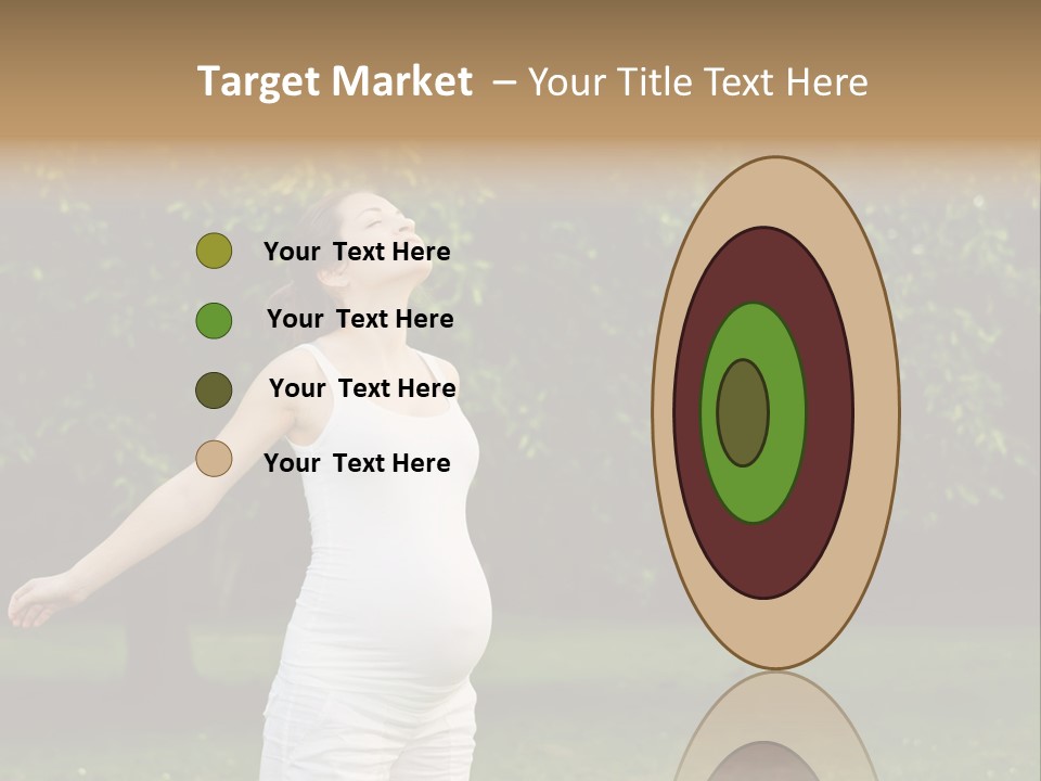 Joy Relaxing Belly PowerPoint Template