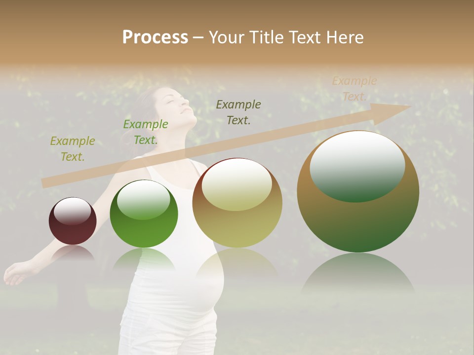 Joy Relaxing Belly PowerPoint Template