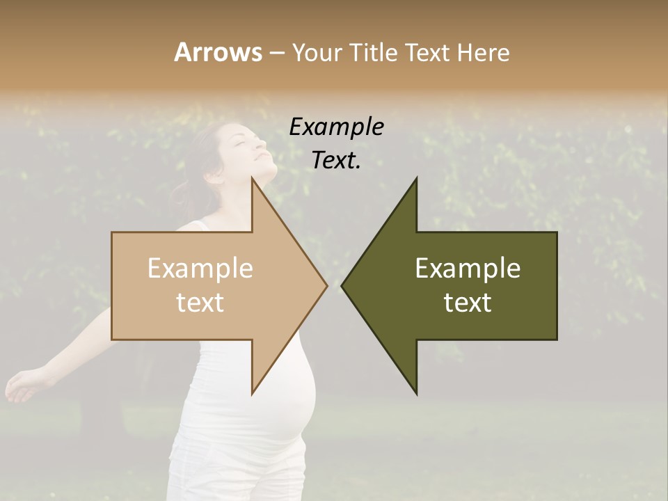 Joy Relaxing Belly PowerPoint Template